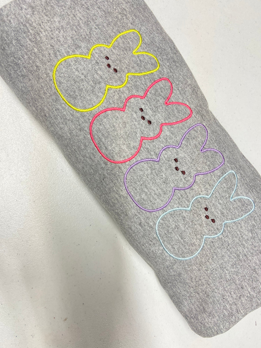 Peep embroidered sweatshirt