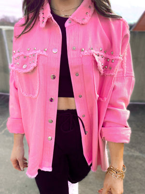 Katrina Pink Ribbon Jacket