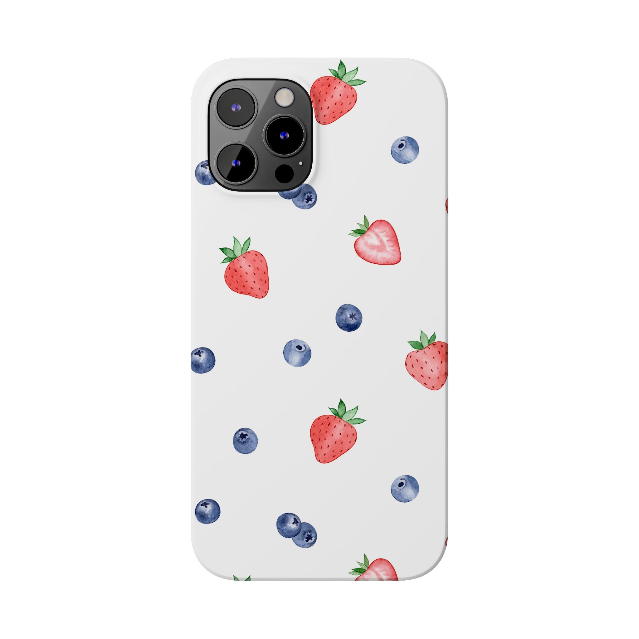 Berries & Cream Slim Phone Case