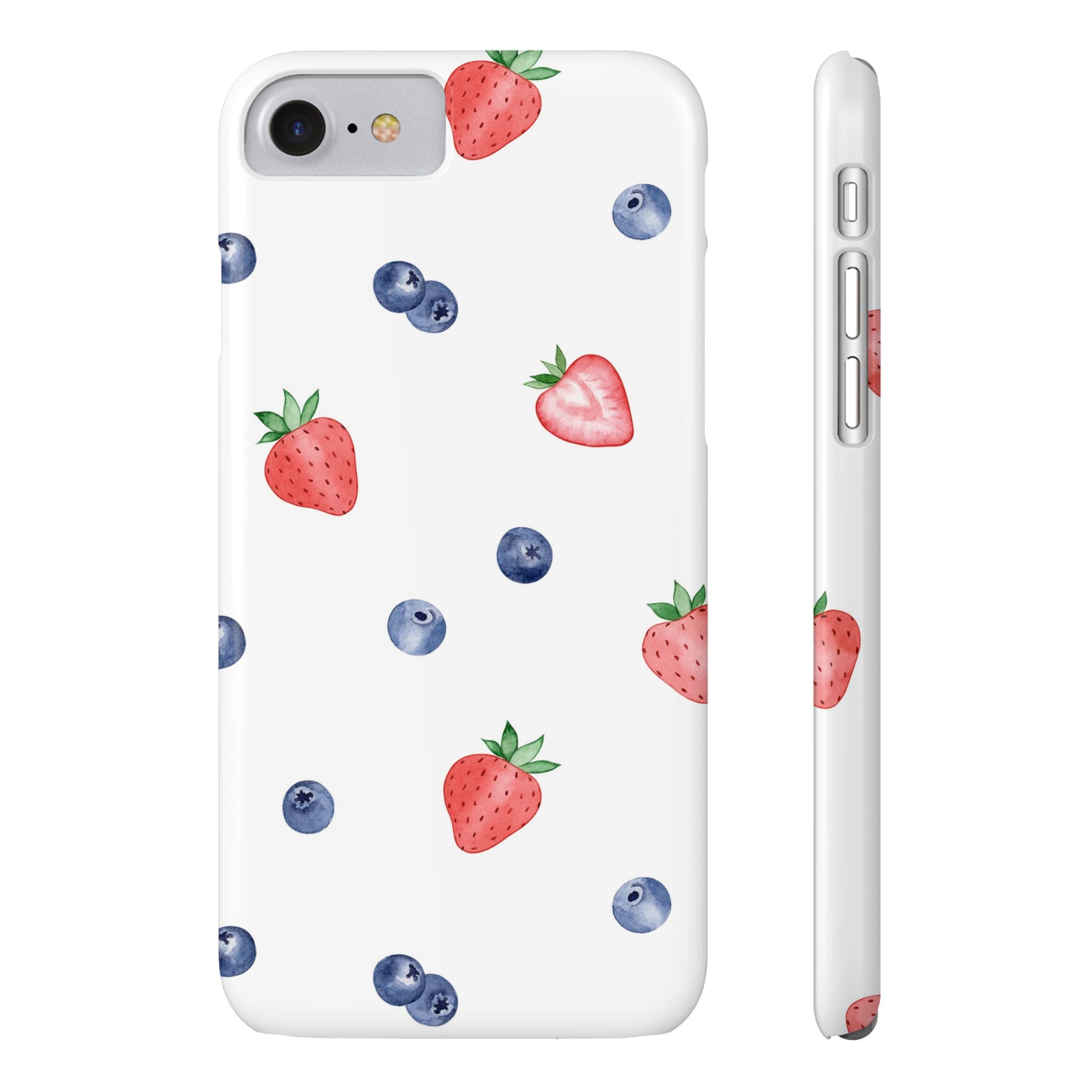 Berries & Cream Slim Phone Case