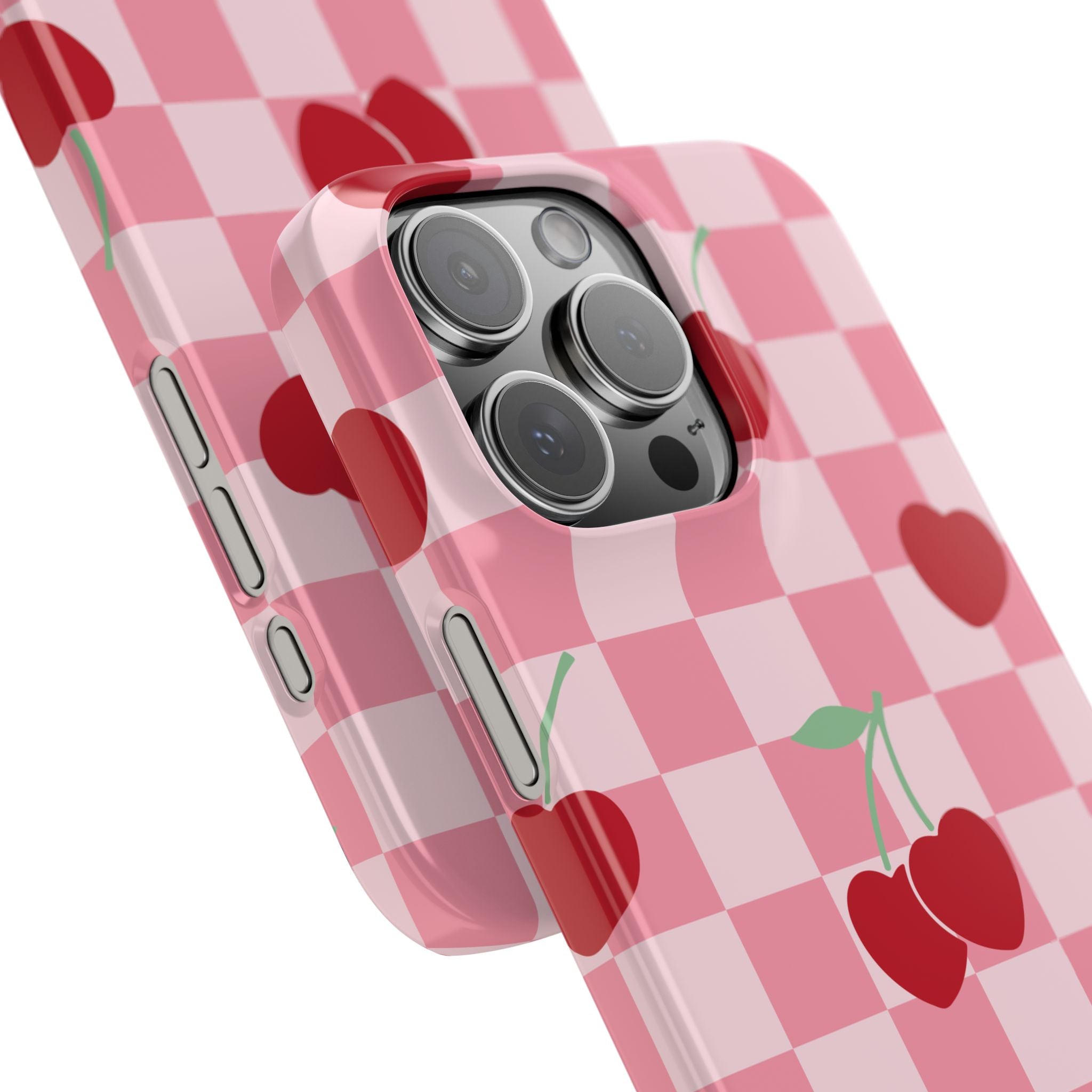 Cherry Checker Phone Case