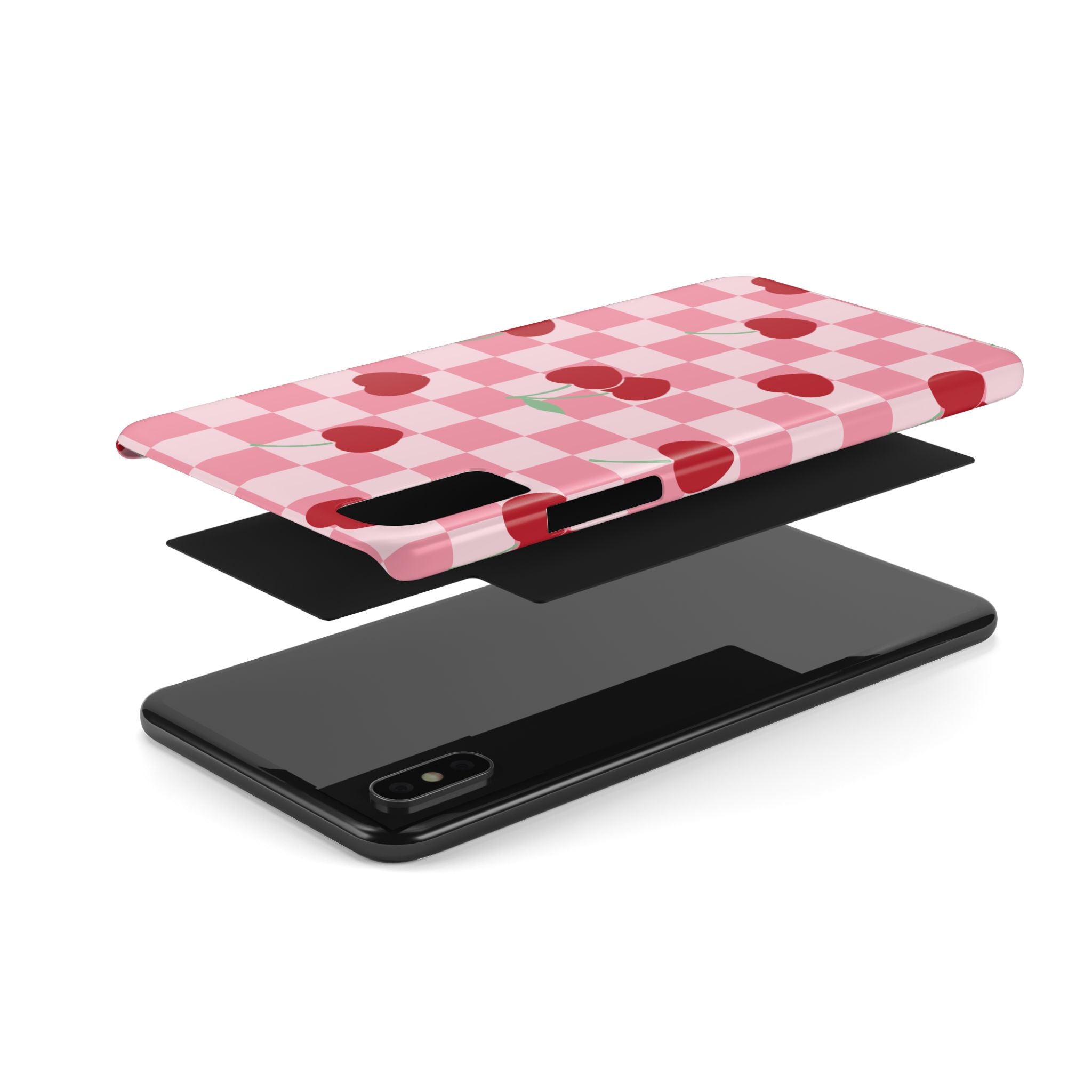 Cherry Checker Phone Case