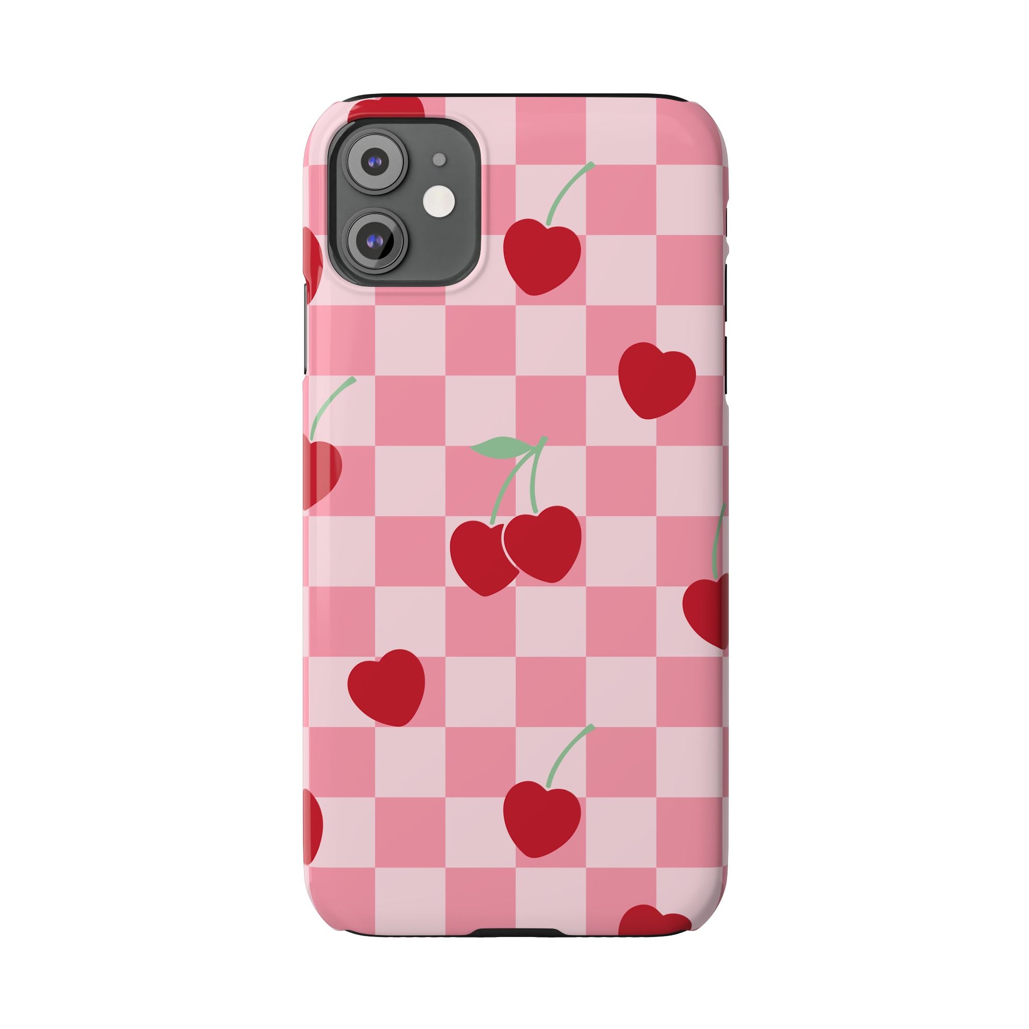 Cherry Checker Phone Case