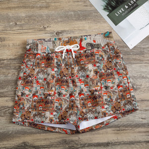 cowgirl smoke collage Shorts