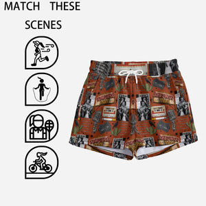 Johnny & June collage Shorts