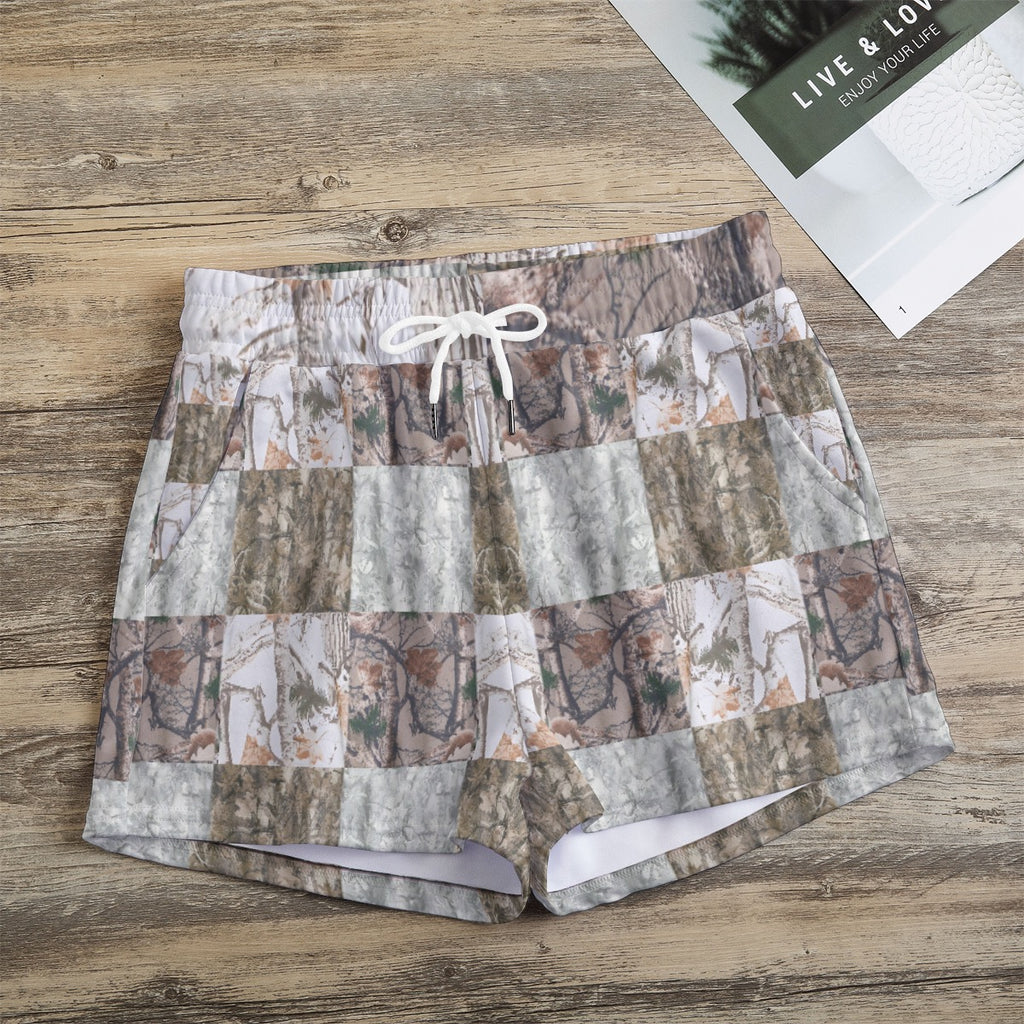 Camo patches Shorts
