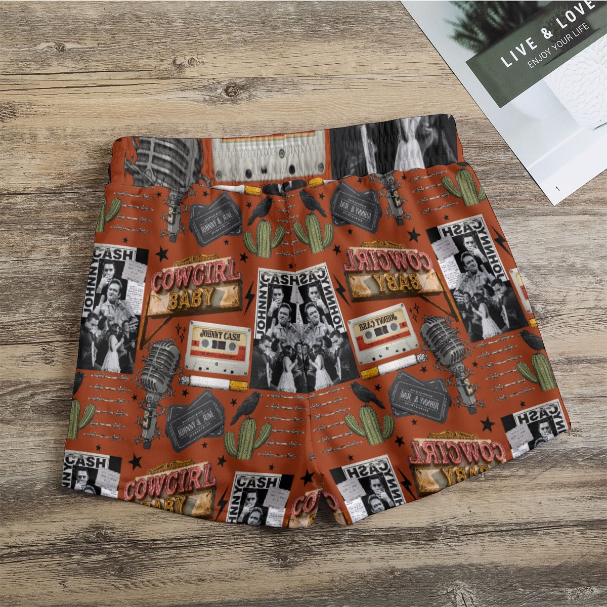 Johnny & June collage Shorts