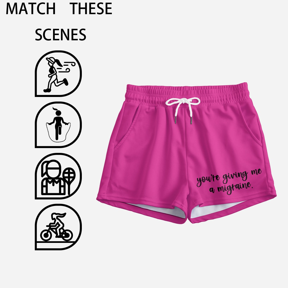 You're giving me a migraine Shorts
