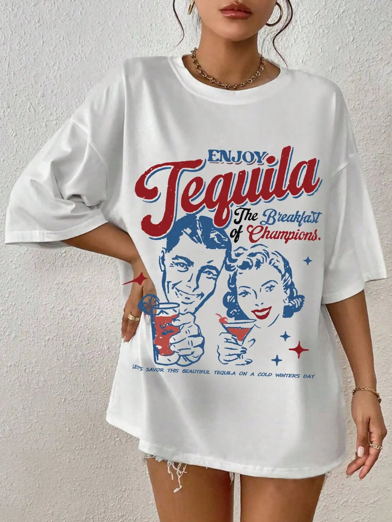 Enjoy Tequila breakfast of champs tee