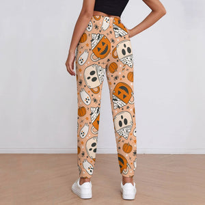 Pumpkin & Ghost whipped mug joggers (20 Business day turnaround time)