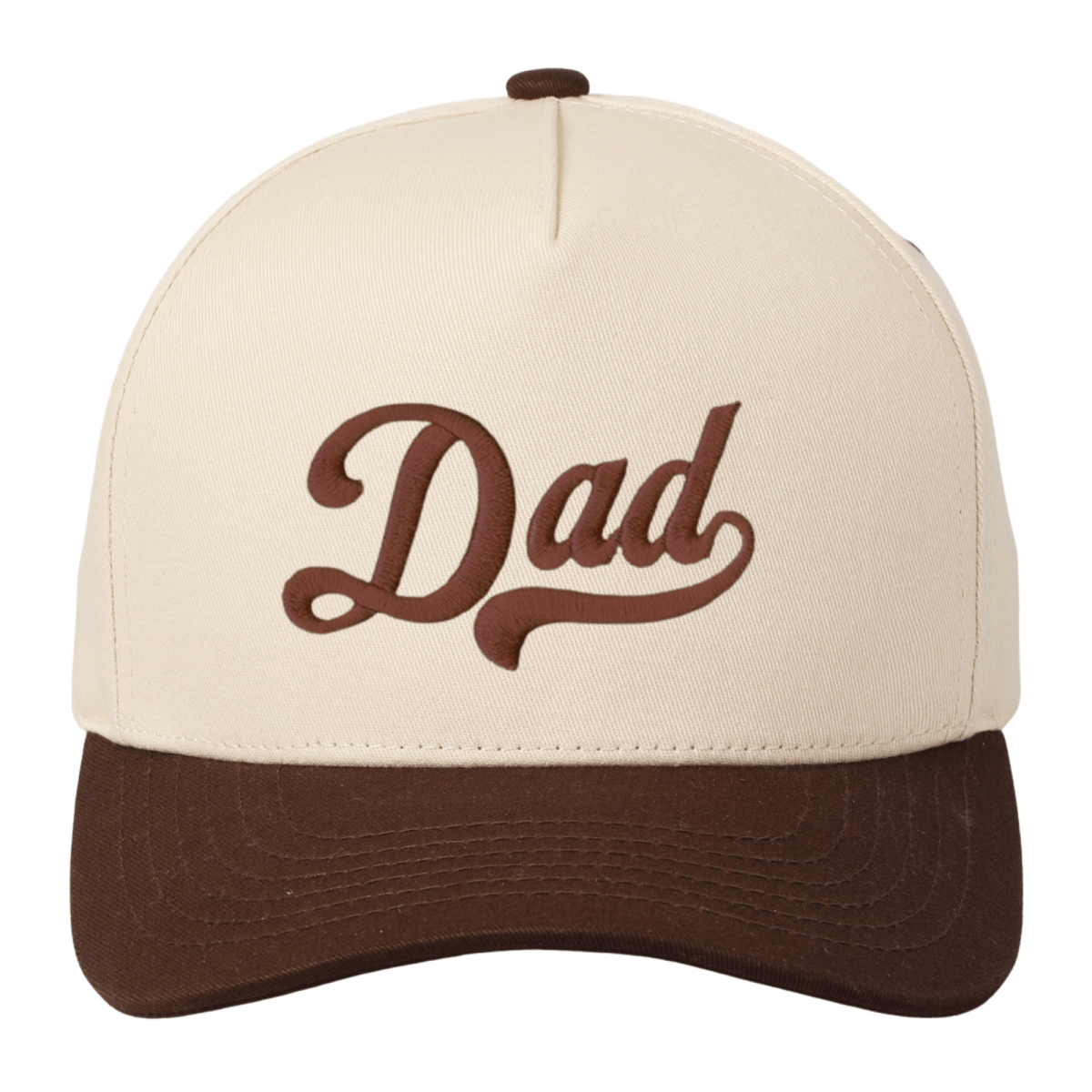3D Embroidery 'Dad' Snapback Hat