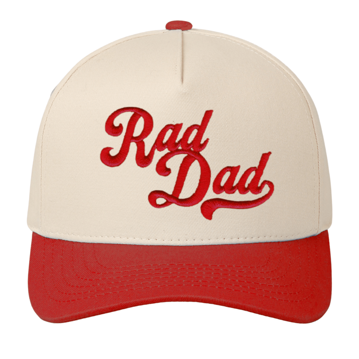 3D Embroidery 'Dad' Snapback Hat