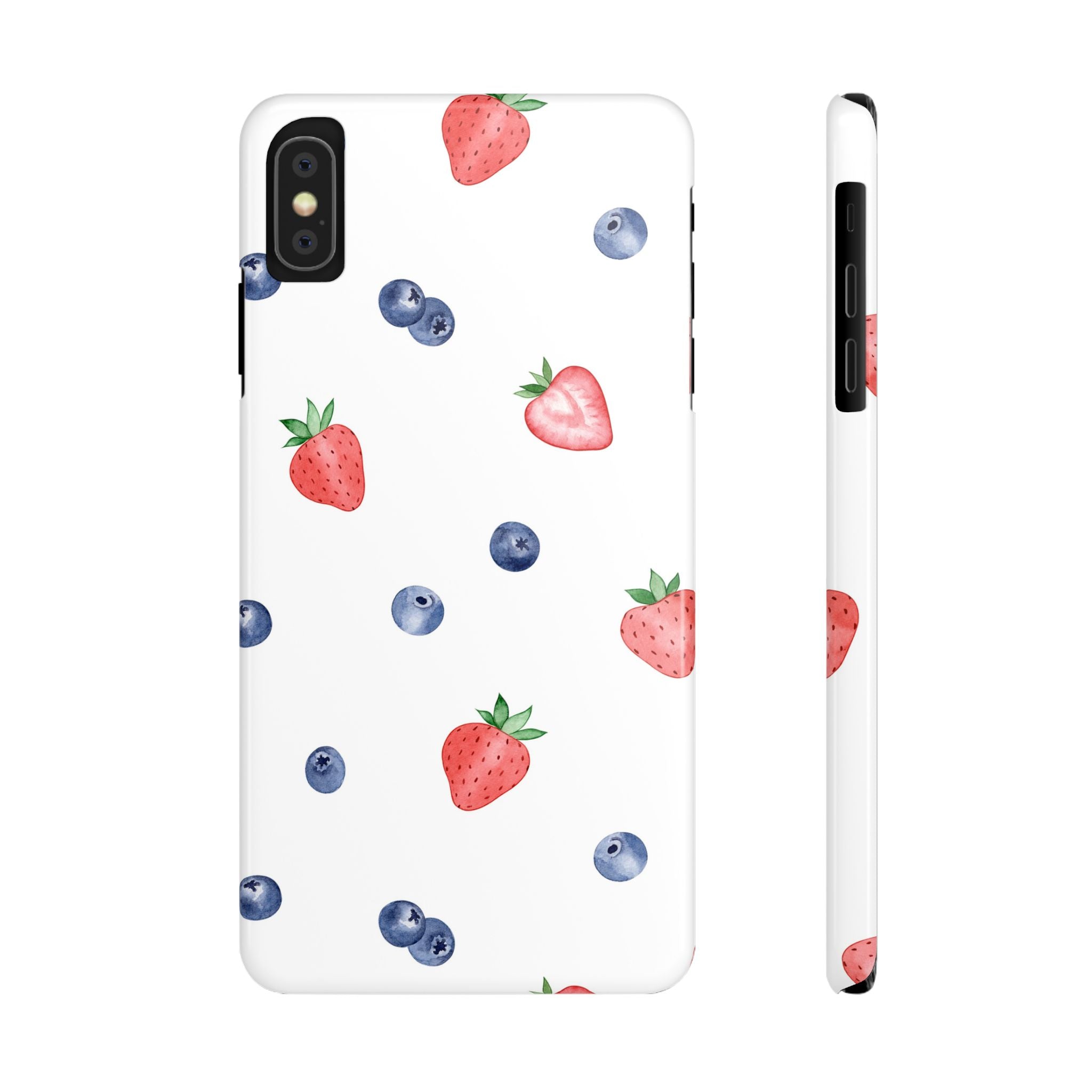 Berries & Cream Slim Phone Case