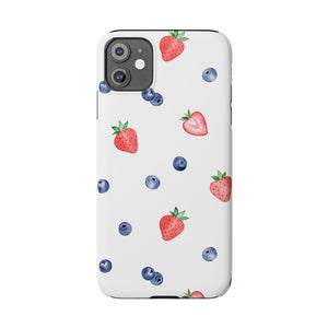 Berries & Cream Slim Phone Case