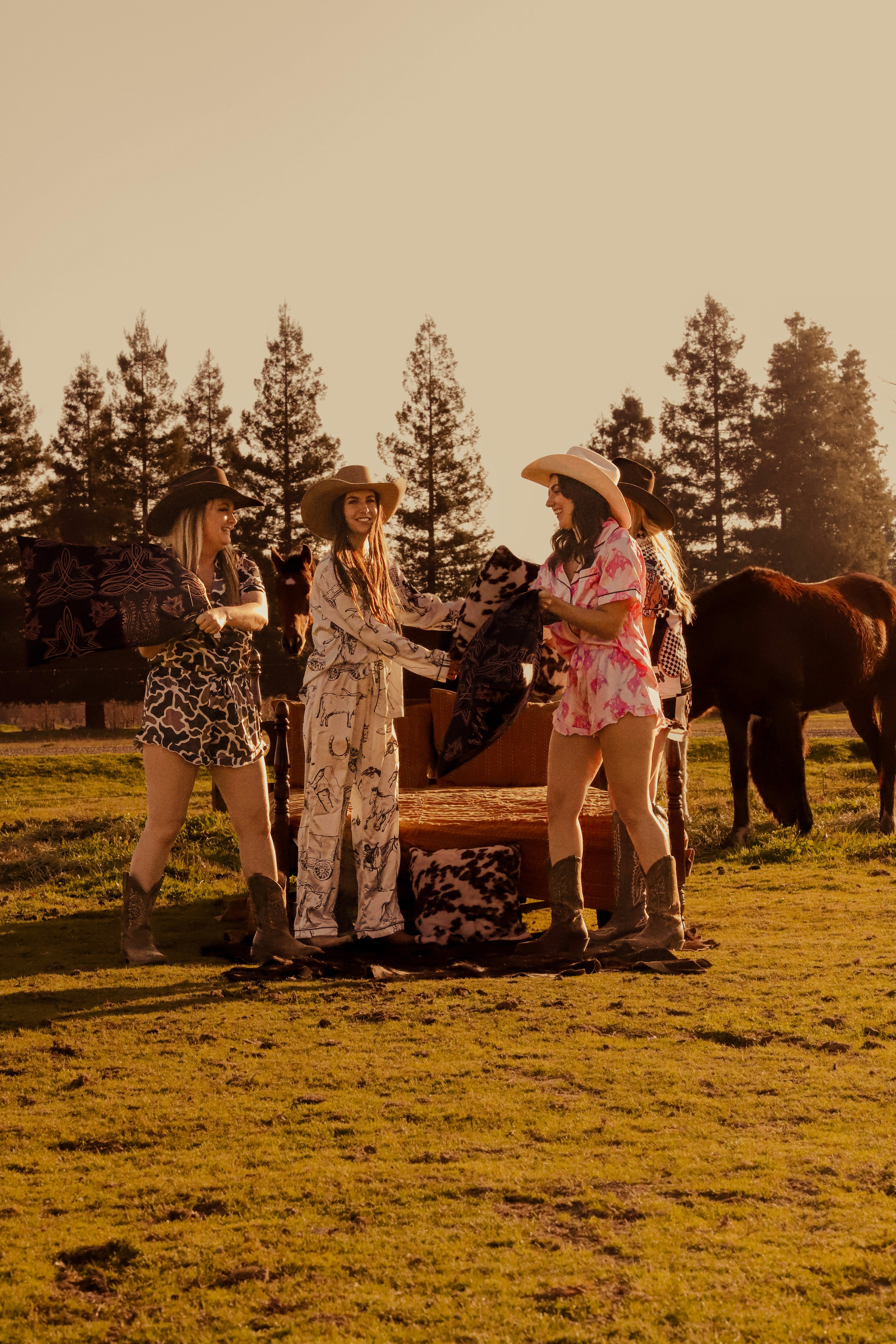 Cowboy Pajamas Pant Set