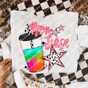 Tie dye cup mom juice tee or sweatshirt