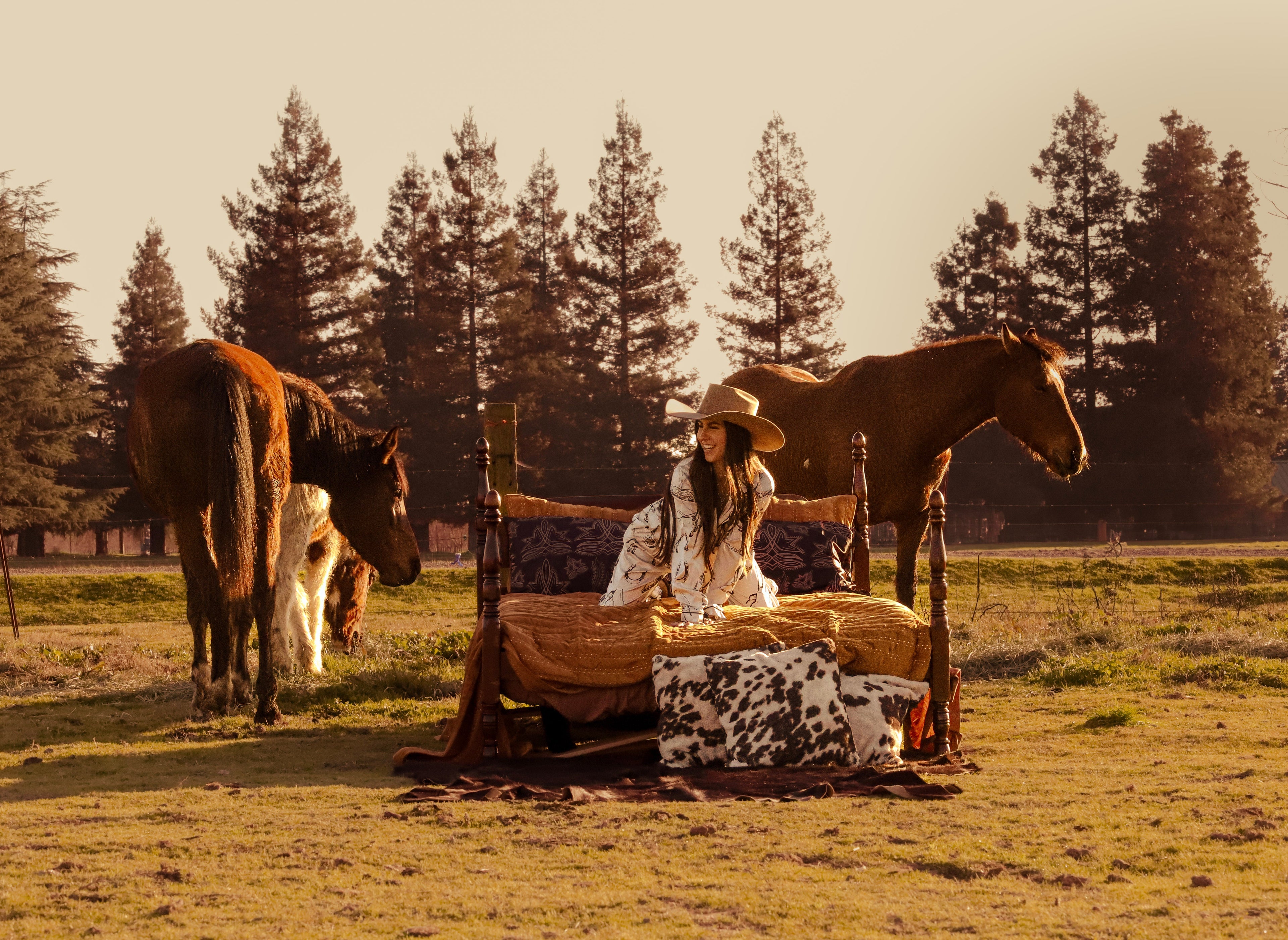 Cowboy Pajamas Pant Set