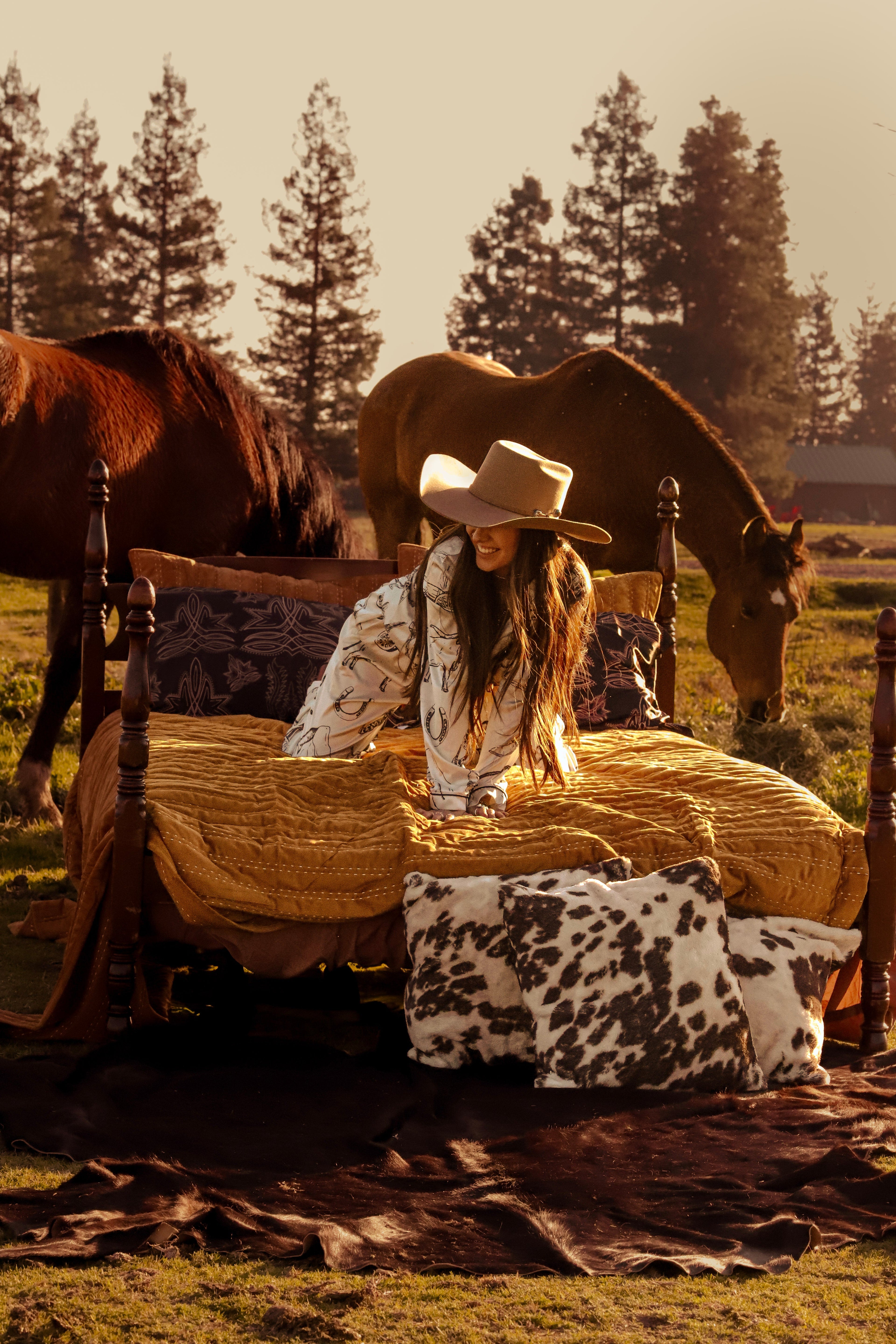 Cowboy Pajamas Pant Set