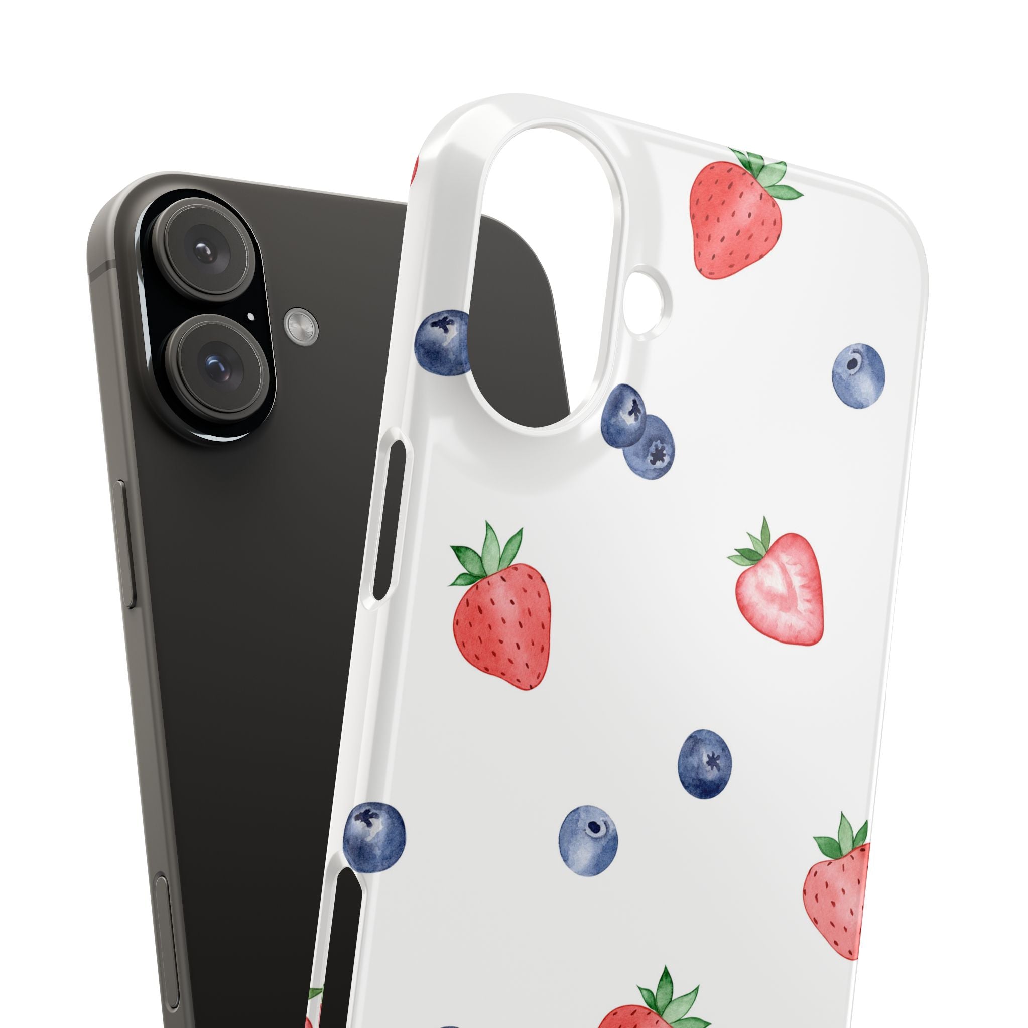 Berries & Cream Slim Phone Case