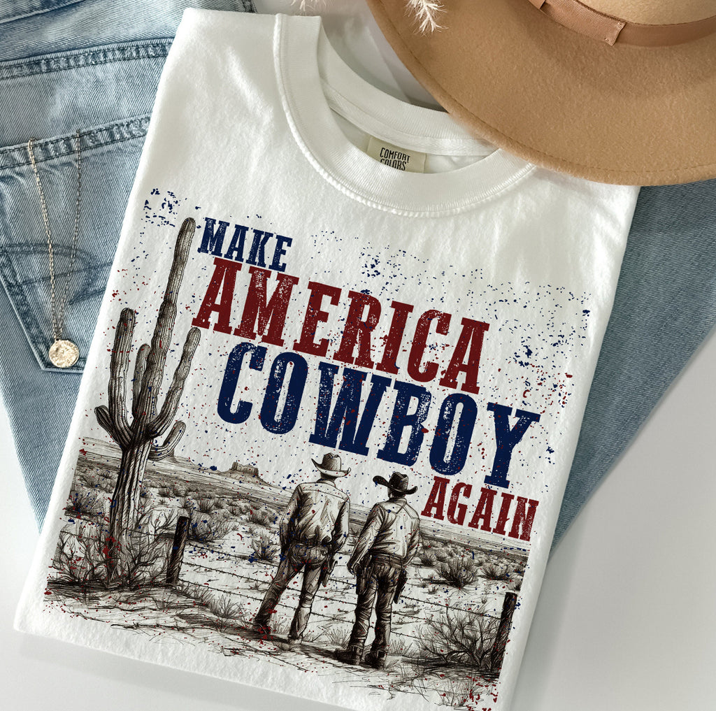 Make America Cowboy Again Tee