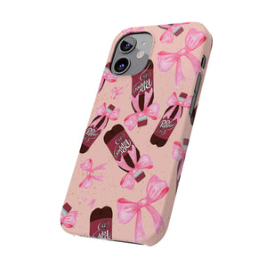 Phone Case - Bow Soda Pink Design