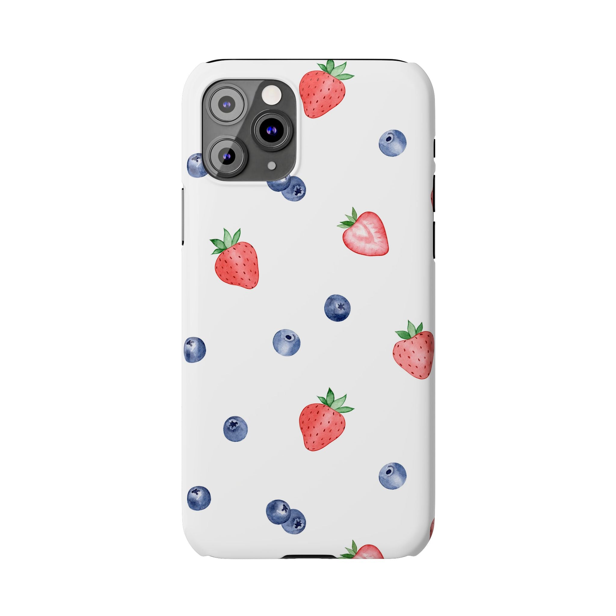 Berries & Cream Slim Phone Case