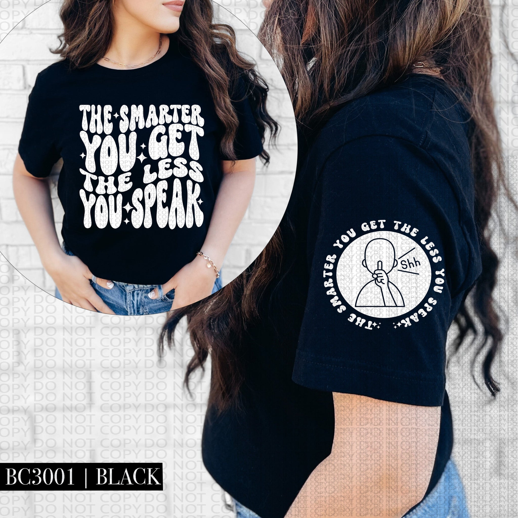 The Smarter You Get The Less You Speak | Comfort Colors Tee