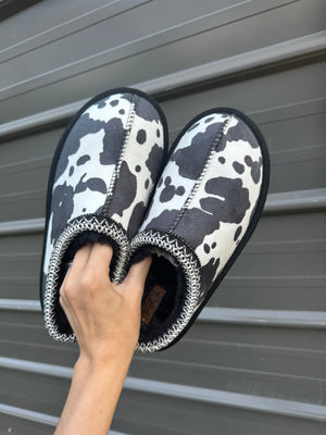 Cow print & REGULAR bruin slippers (READ DESCRIPTION)