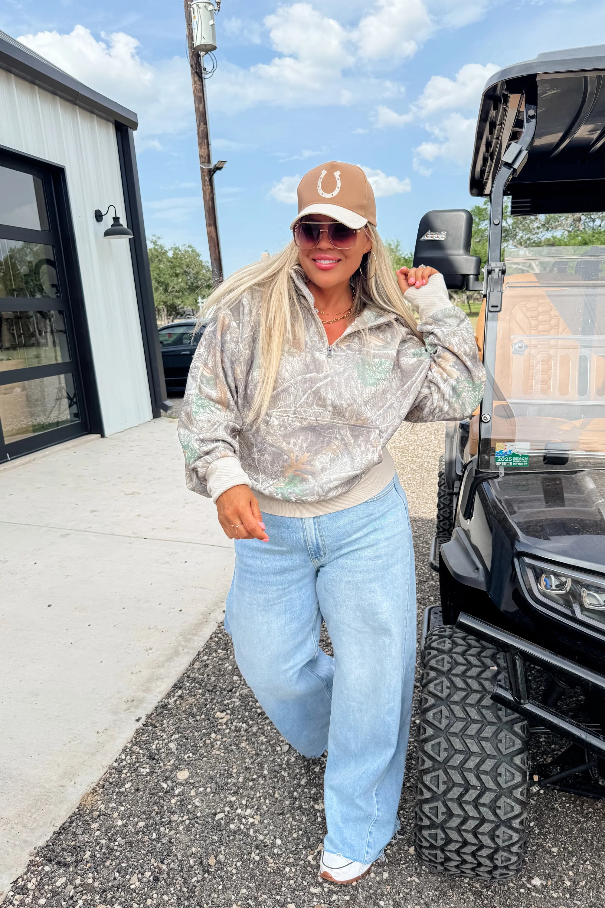 CAMO EASY DOES IT PULLOVER