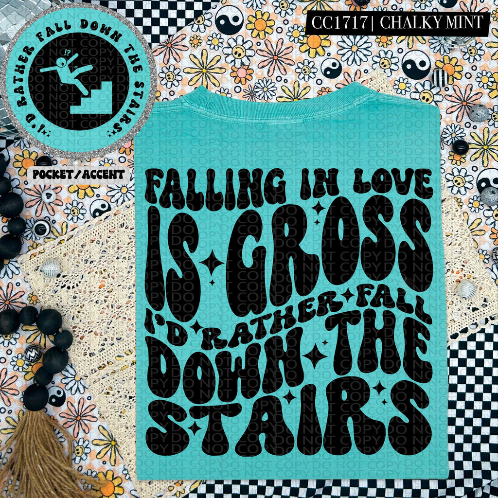 Falling in Love is Gross  | Comfort Colors Tee