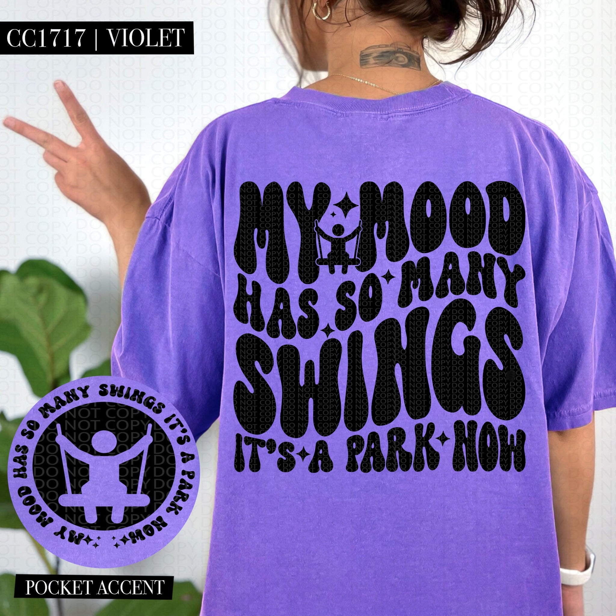 My Mood Has So Many Swings | Comfort Colors Tee