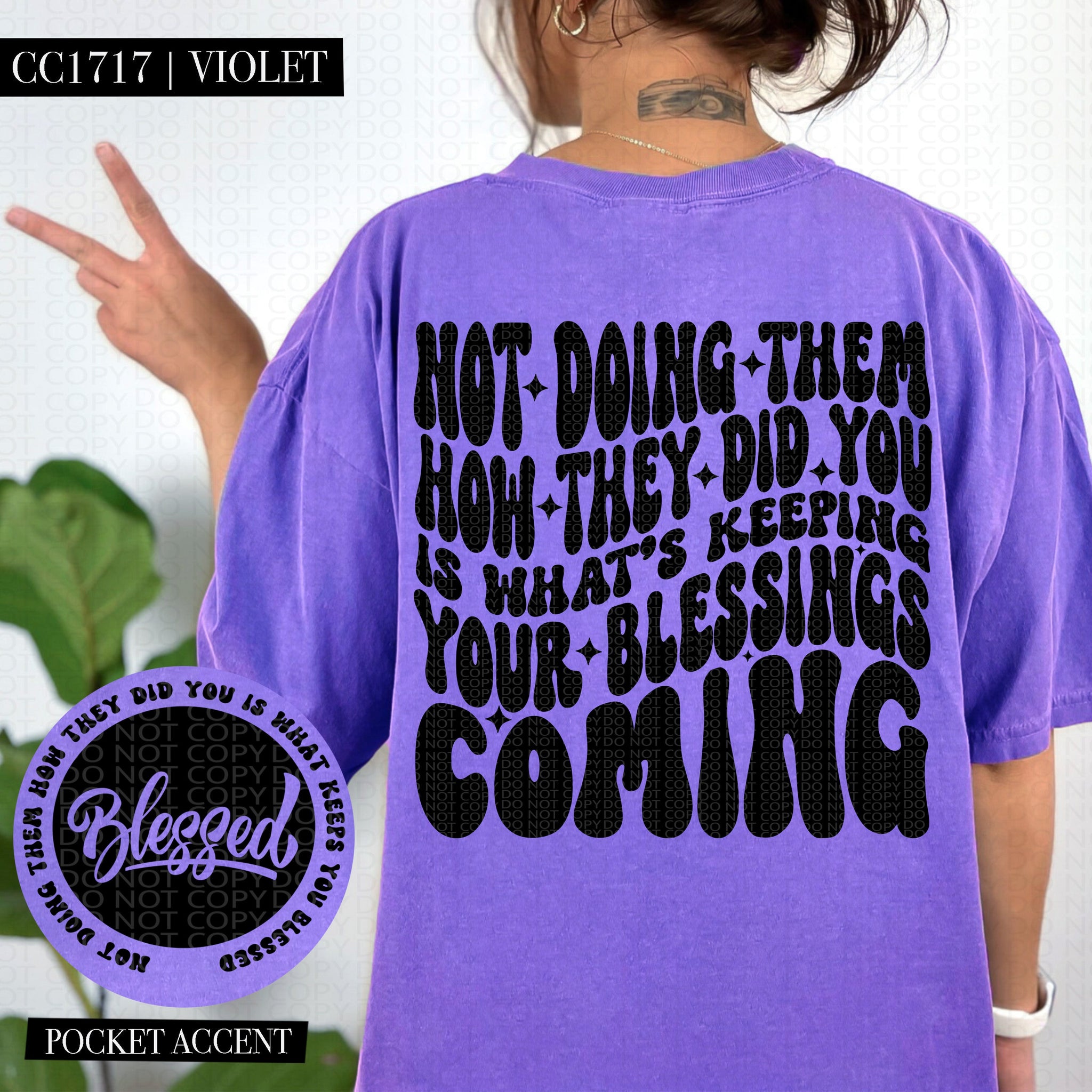 Not Doing Them How They Did You | Comfort Colors Tee