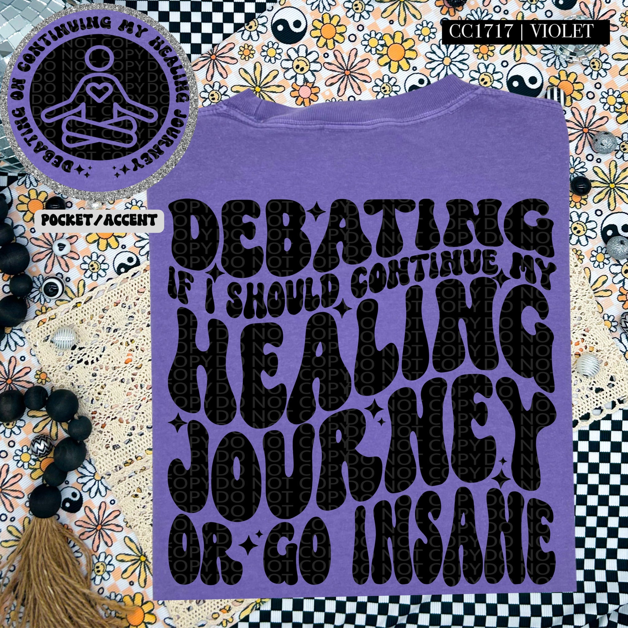 Debating If I Should Continue My Healing  | Comfort Colors Tee