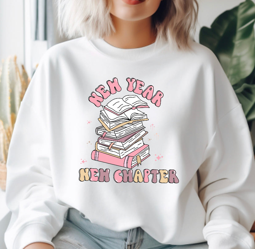 New year new chapter book design