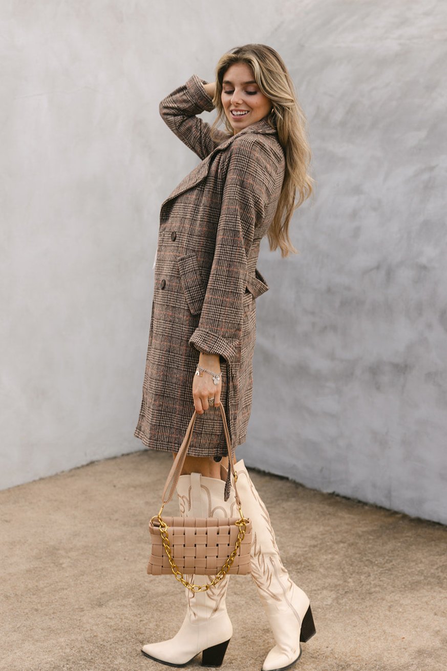 The Out West Tall Cowboy Boot in Cream
