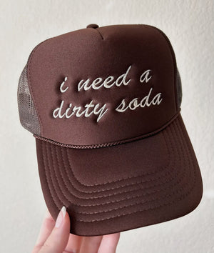 I NEED A diffrent drinks trucker hats PRE ORDER (Will ship after 4/12)