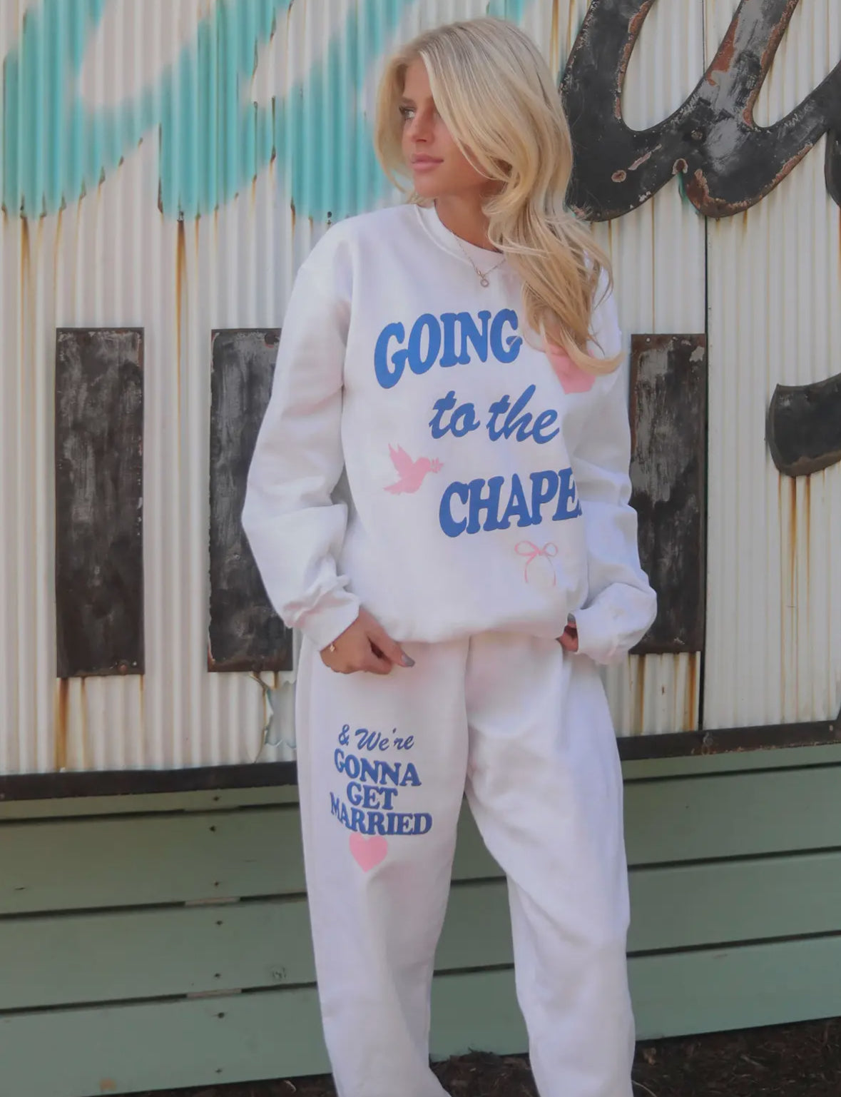 Going to the chapel sweatshirt