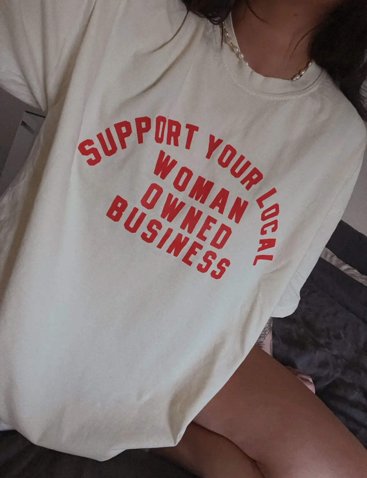 Support your local women owned small business ivory comfort color PRE ORDER ETA 7/18