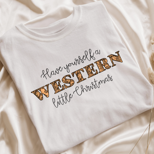 Have yourself a western little Christmas (Front design)