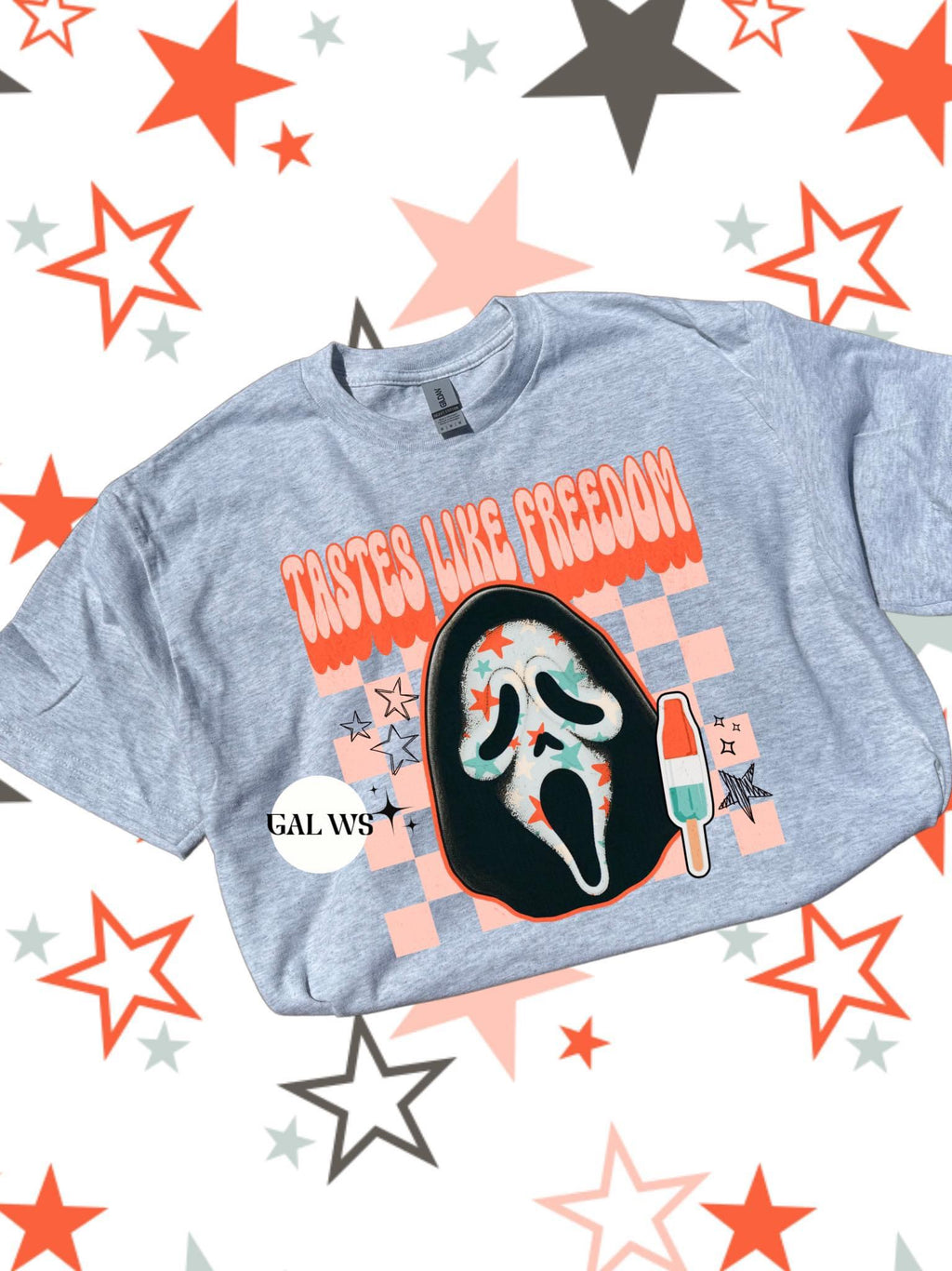Taste like freedom ghost 4th of July tee or sweatshirt