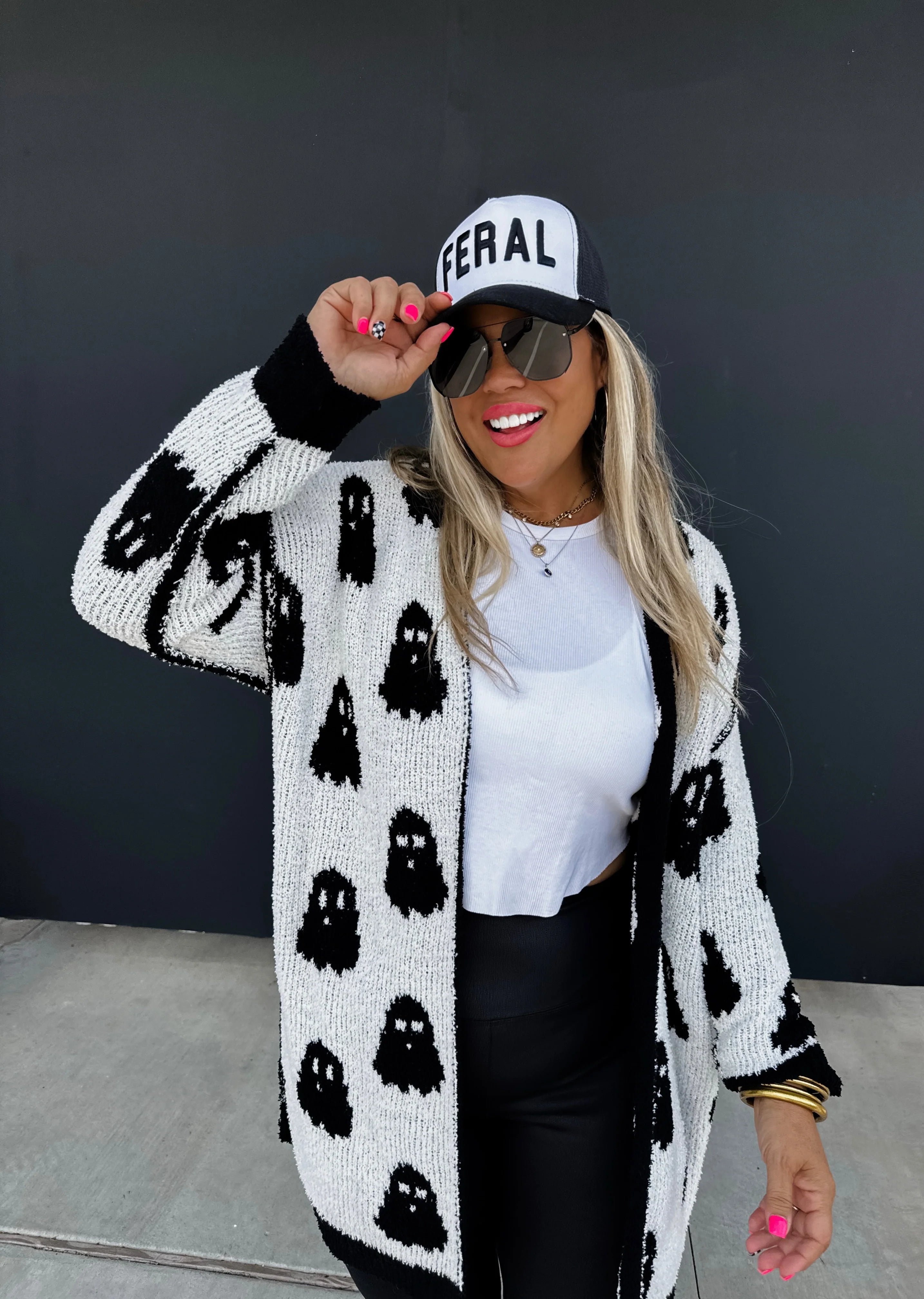 PREORDER-GHOST REVERSIBLE CLOUD
CARDIGAN ETA / first week of oct