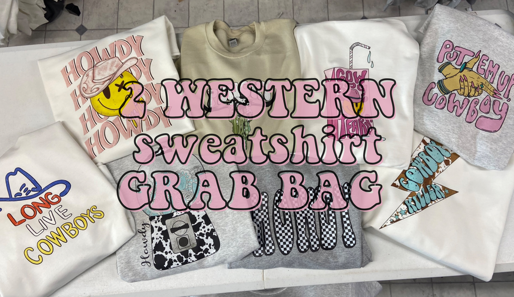 WESTERN Sweatshirt Grab bag - WE DESIGN IT
