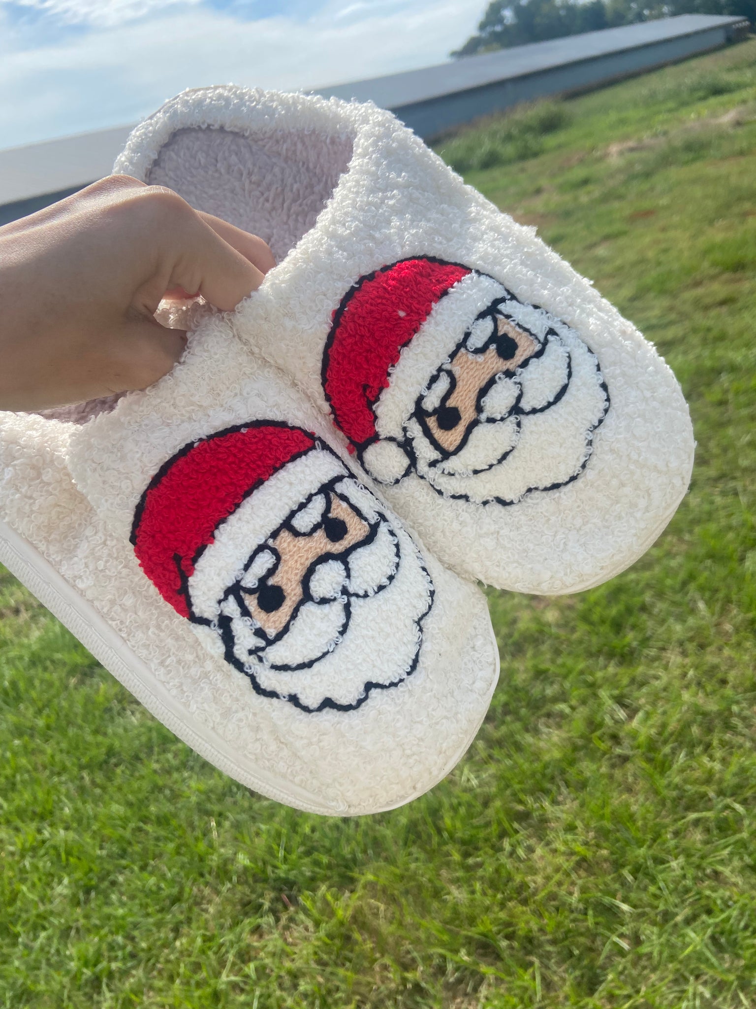 Christmas slippers READY TO SHIP