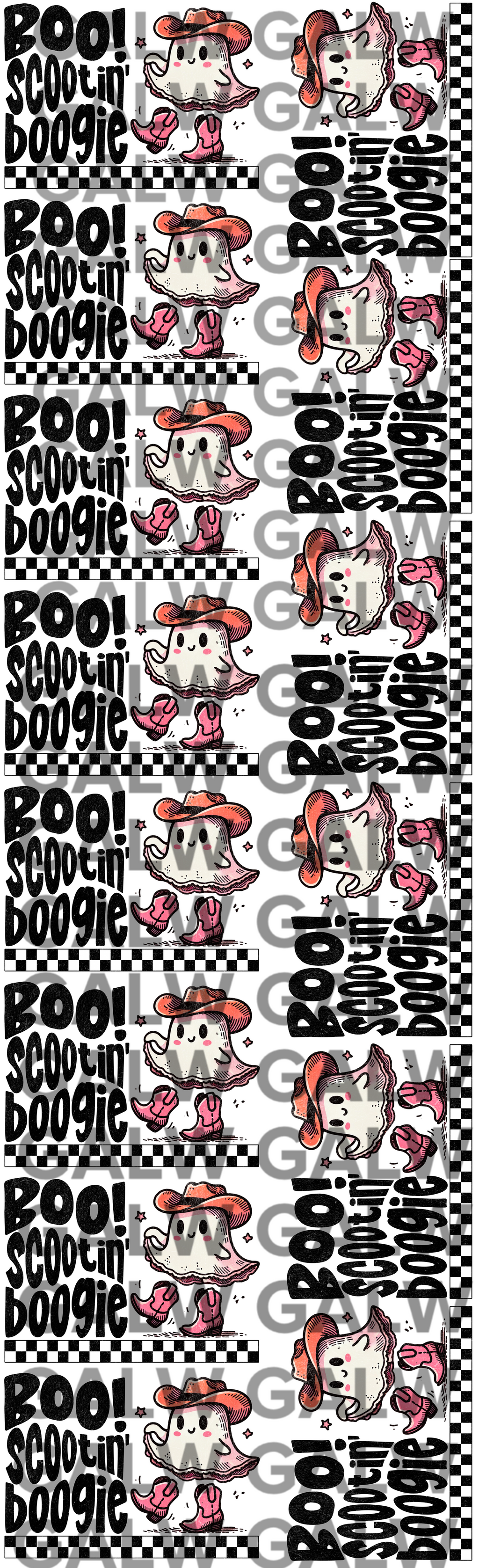 Boot scootin boogie PRE MADE GANG SHEET