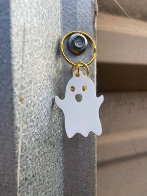 cute ghost keychain
