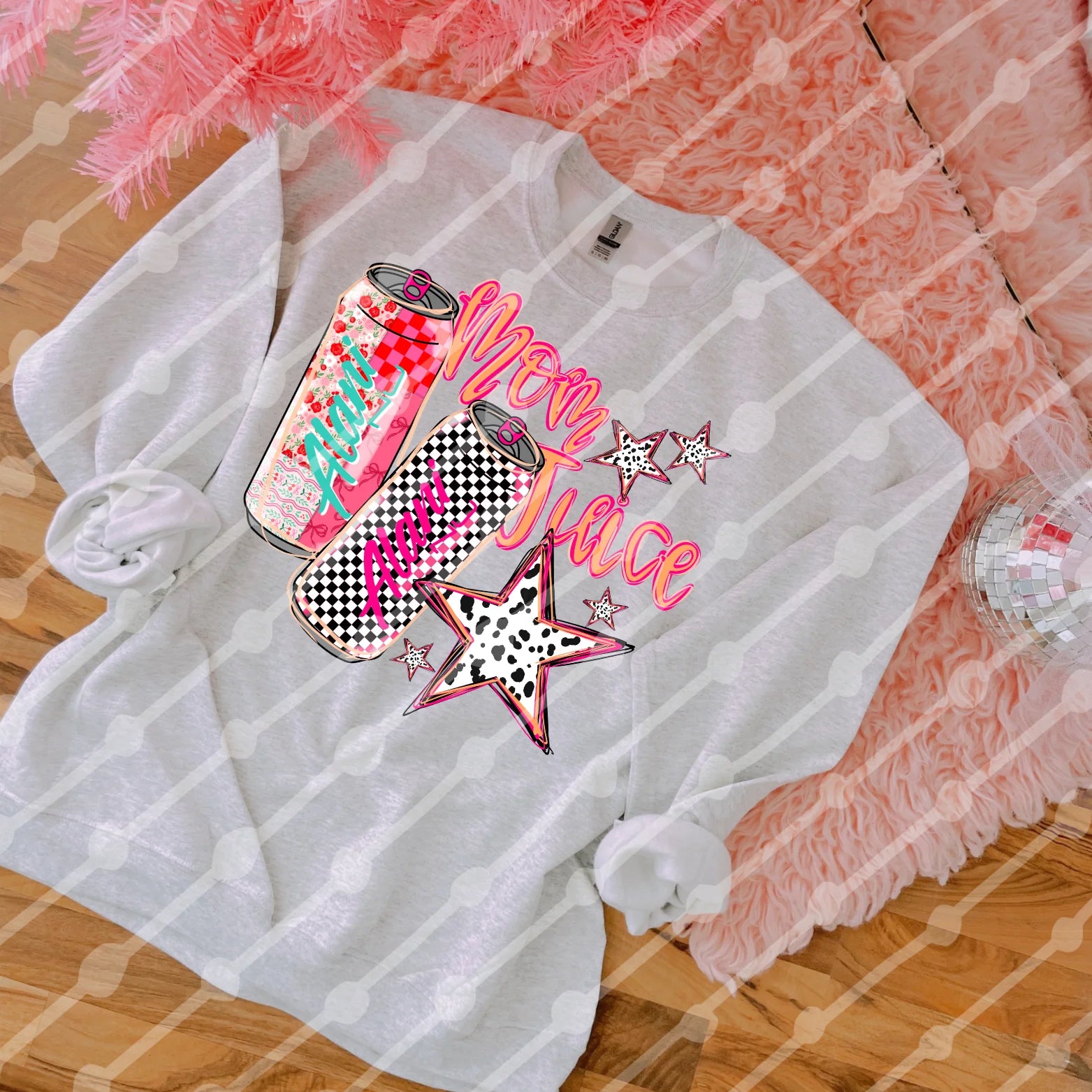 A lani Mom juice tee or sweatshirt