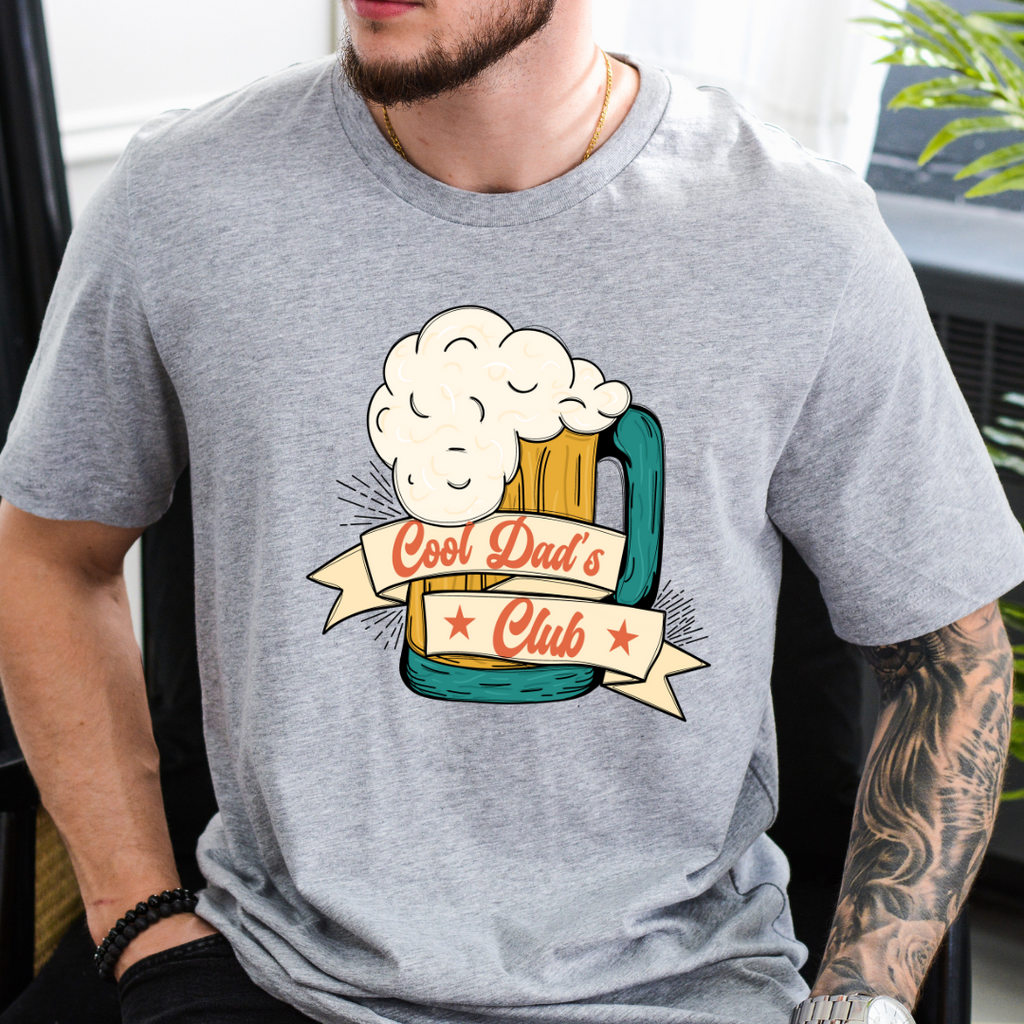 Cool dads club beer tee (Front design)