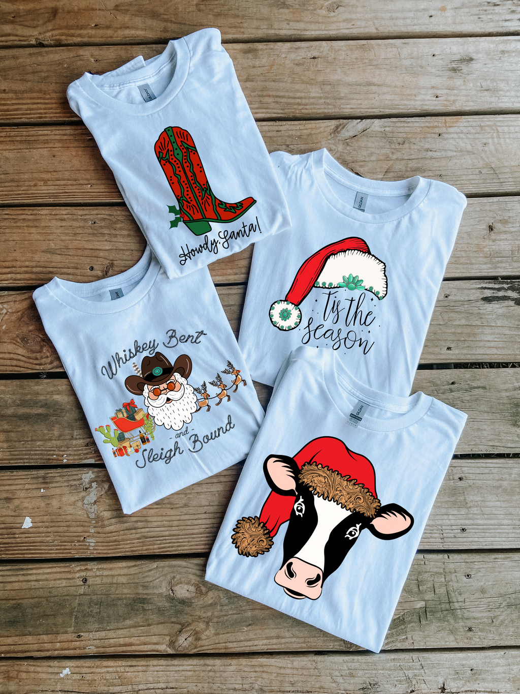 Western Christmas (Front designs)