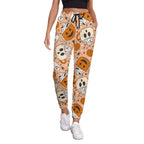 Pumpkin & Ghost whipped mug joggers (20 Business day turnaround time)