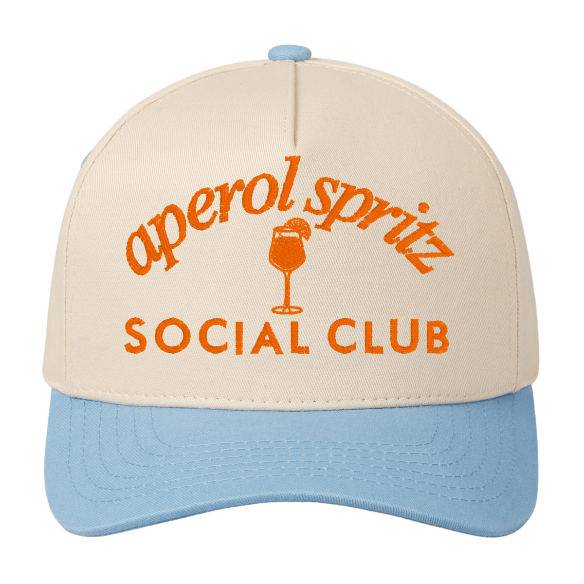 'Aperol Spritz Social Club' Snapback Trucker Hat